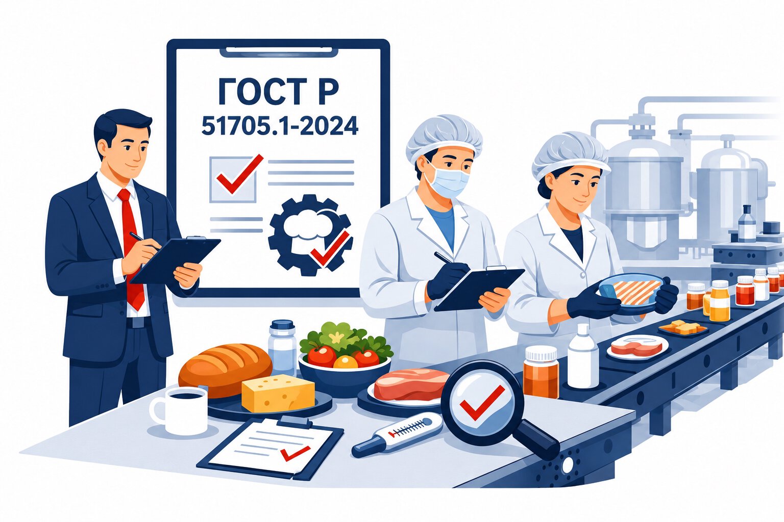 Оформление ГОСТ Р 51705.1 2024 ХАССП в Пензе