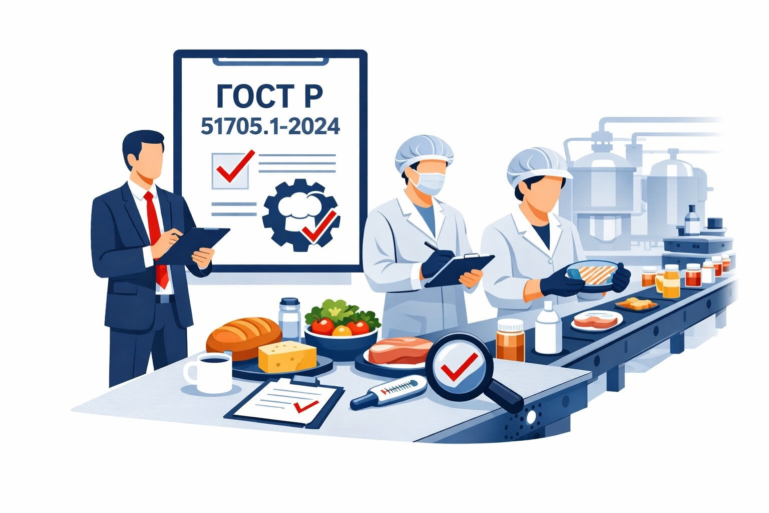 Оформление ГОСТ Р 51705.1 2024 ХАССП в Пензе